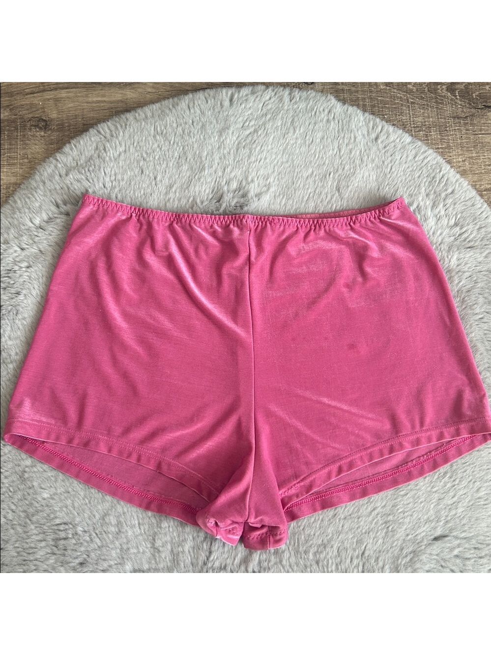 1990’s Vintage Victoria’s Secret Second Skin Satin Shorts Panty L